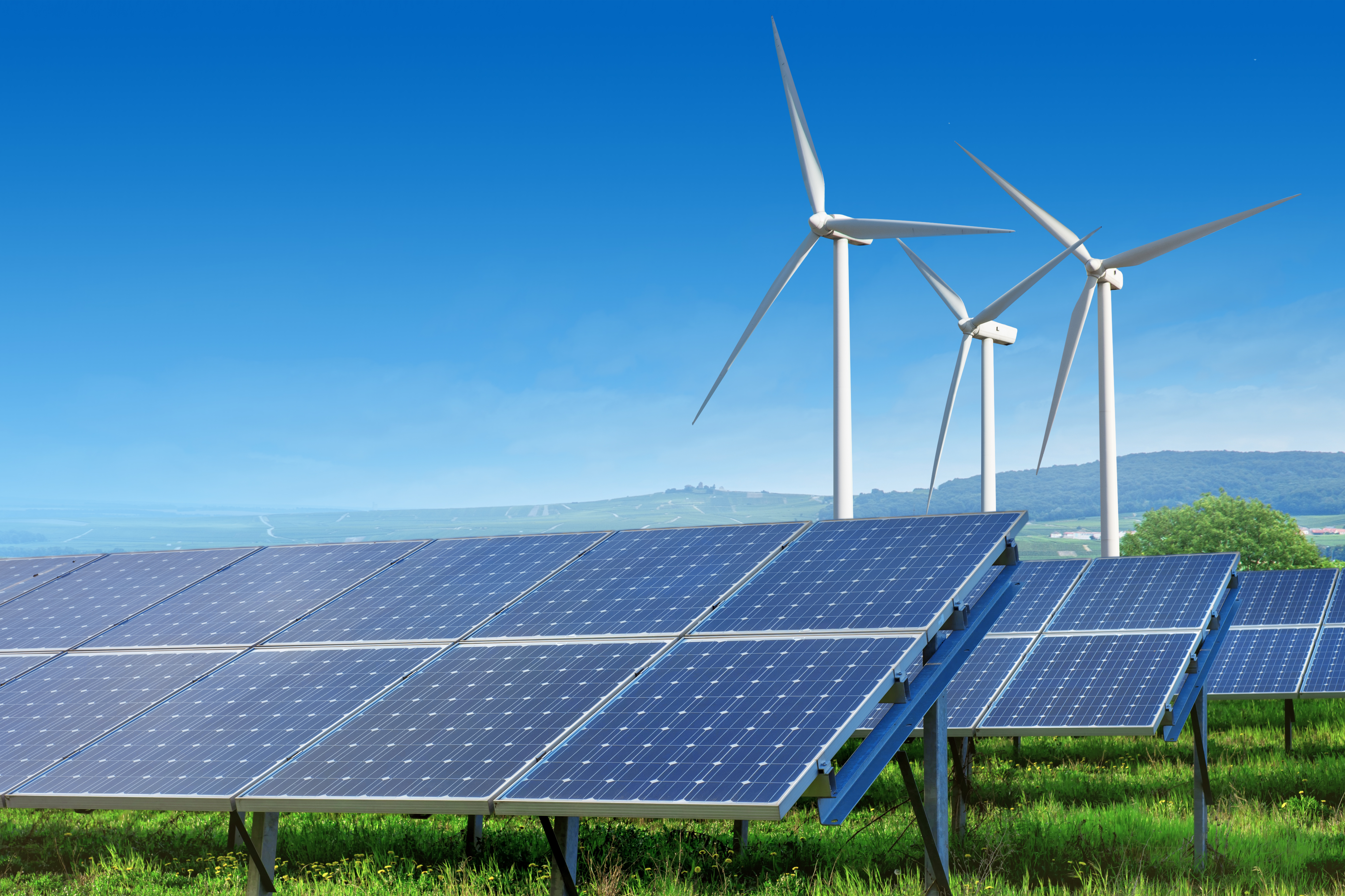 Grid Connected Wind Solar Hybrid Power in